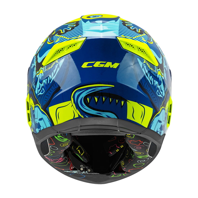 Κράνος CGM 265X MICRO MONSTER Blue Yellow
