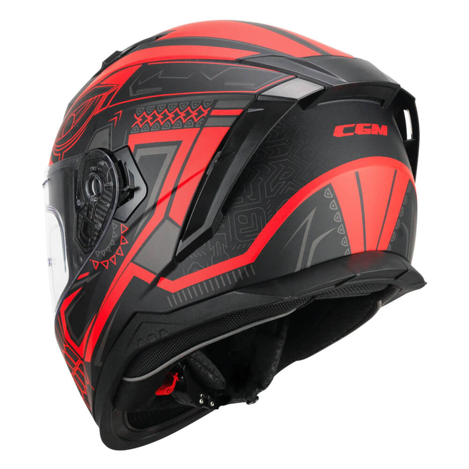 Κράνος CGM BLAST MAYA 311M Black/Red Matt