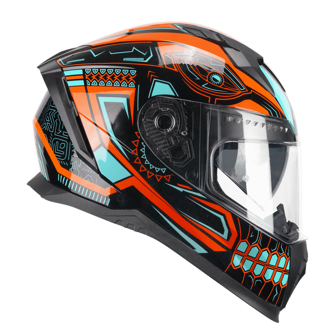 Κράνος CGM BLAST MAYA 311M Black/Orange/Blue