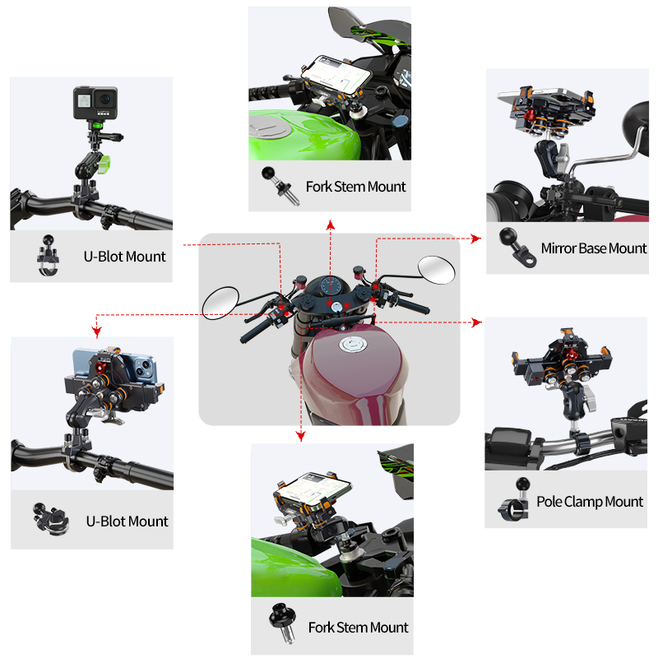 Αντάπτορας Τιμονόπλακας LanParte 14mm
