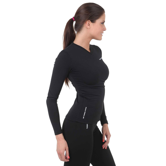 Ισοθερμική Γυναικεία μπλούζα TUCANO URBANO NORTH POLE Lady Black