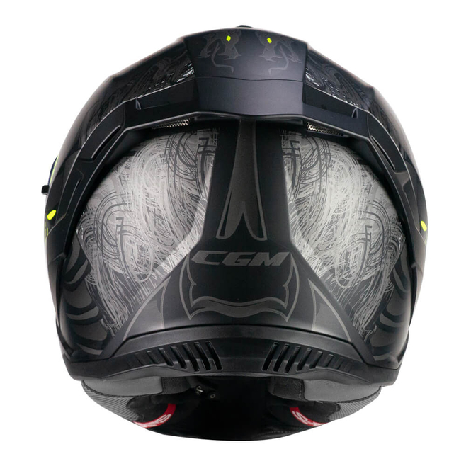 Κράνος CGM SHOT NIPPO 363S Black/Yellow Fluo Matt