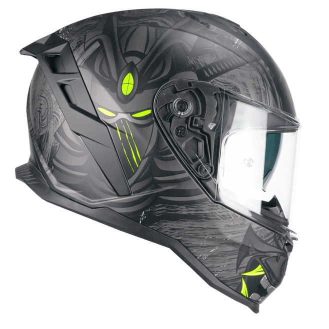 Κράνος CGM SHOT NIPPO 363S Black/Yellow Fluo Matt