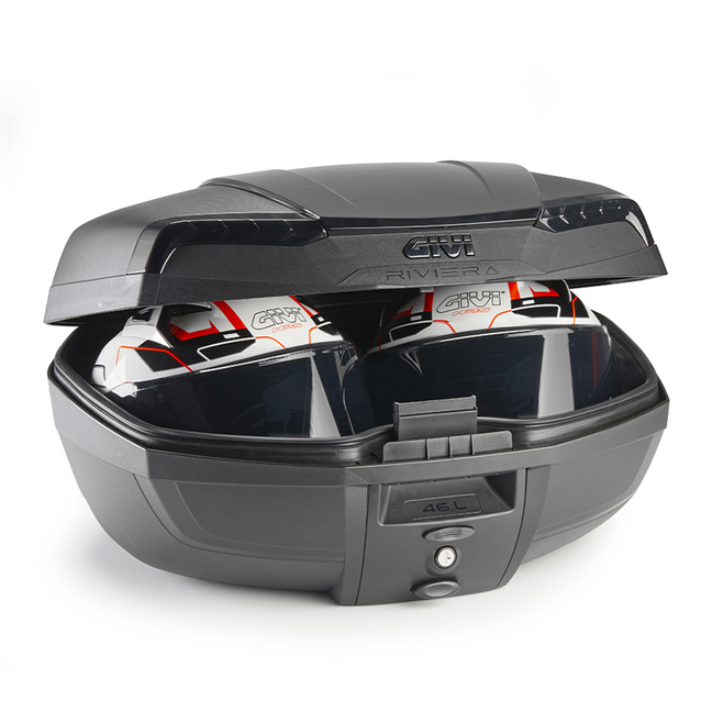 Βαλίτσα GIVI E46NB Riviera Monolock 46lt Black Edition