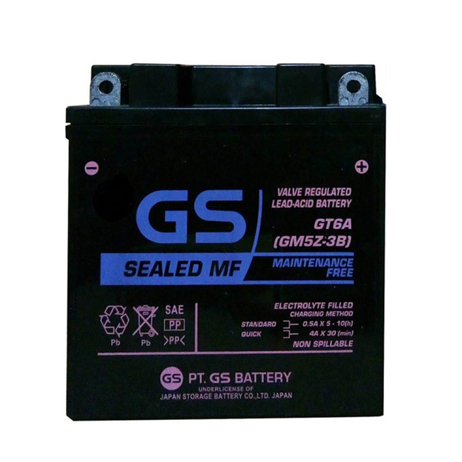 ΜΠΑΤΑΡΙΑ GS YB5L-B GEL (GT6A)