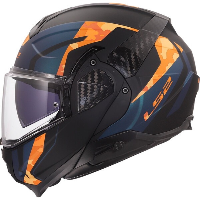 Κράνος LS2 FF910 ADVANT II GLIDE Matt Black Orange