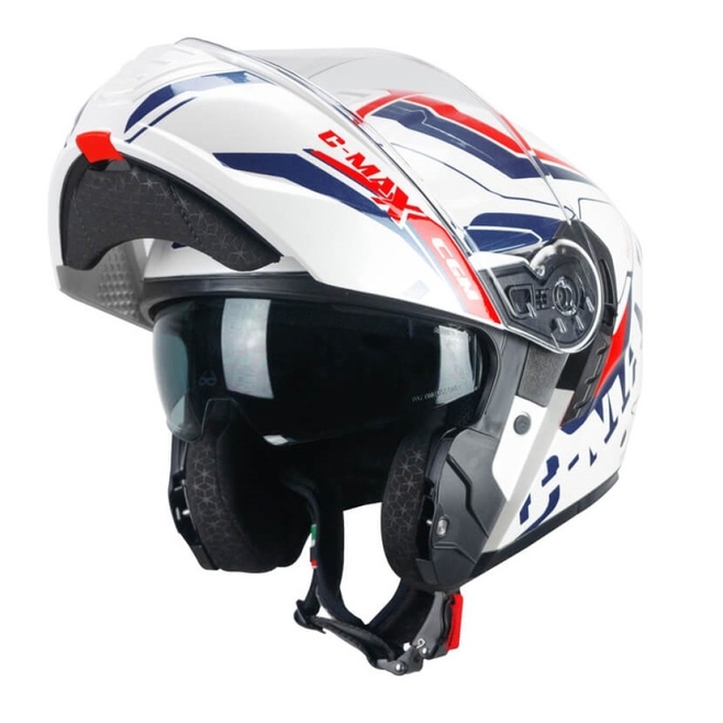Κράνος CGM 569G CITY White Blue Red