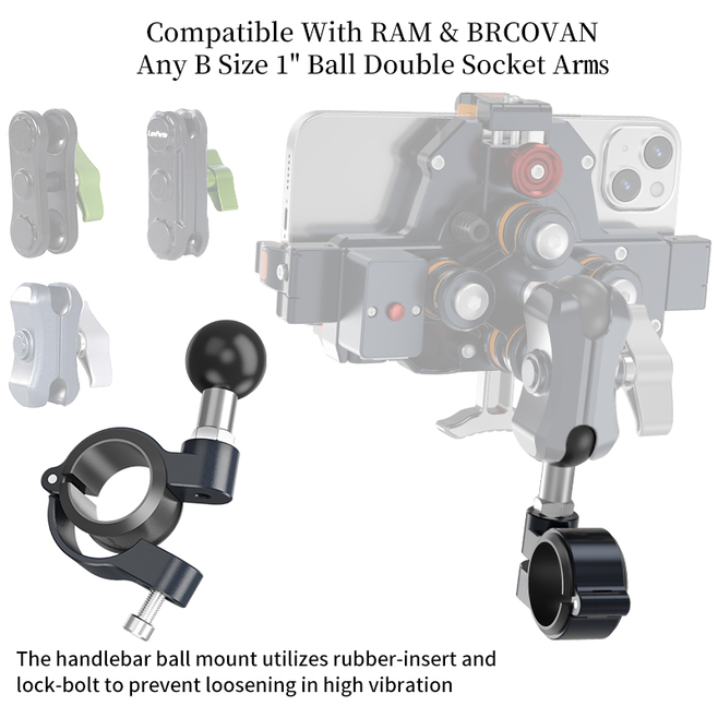 Αντάπτορας Τιμονιού LanParte RBH-HM-25.4