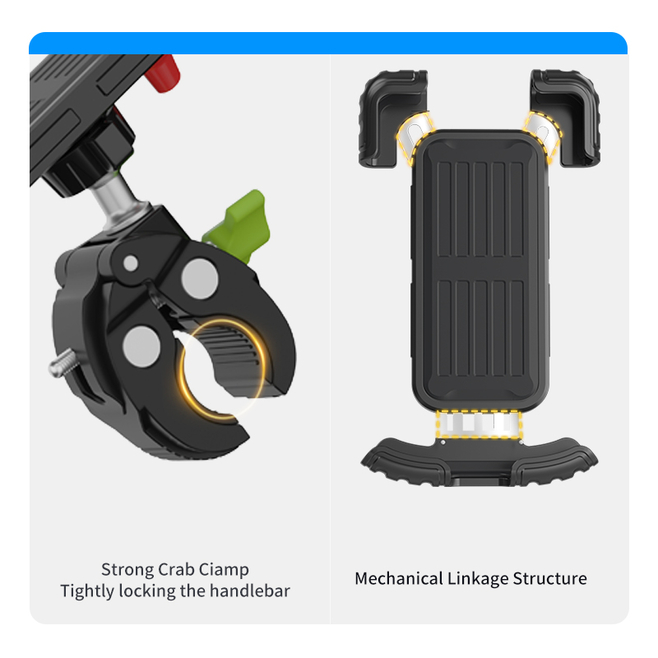 Βάση Κινητού LanParte QPH-01 Τιμονιού
