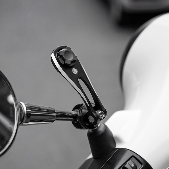 Βάση Στήριξης X-GUARD Small Tube A+ Αλουμινίου Μαύρη