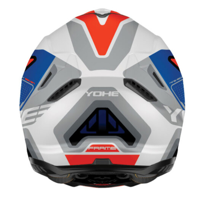 Κράνος YOHE FF987 G9A Λευκό/Μπλε