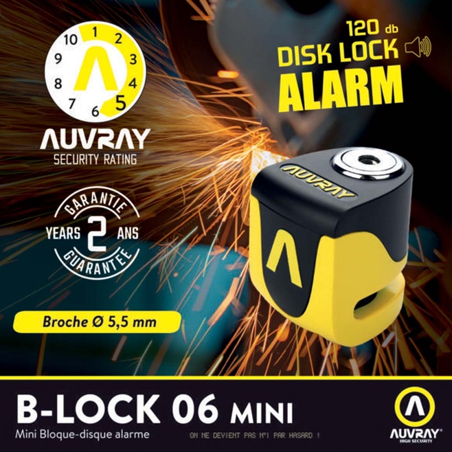 Κλειδαριά Δισκόφρενου ΜΙΝΙ AUVRAY 5.5mm