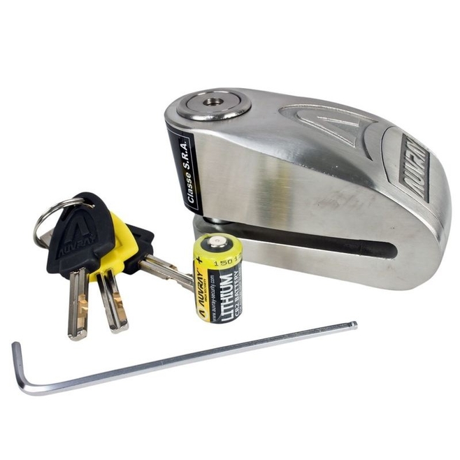 Κλειδαριά δισκοφρένου Auvray B lock 6 |nox + Alarm 120 db