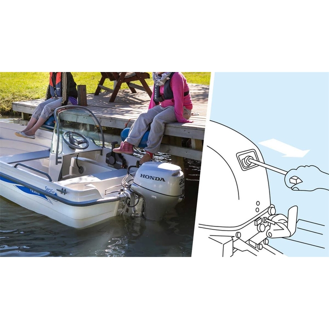 ΕΞΩΛΕΜΒΙΑ ΜΗΧΑΝΗ HONDA BF20 LHU