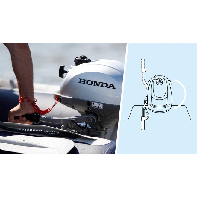 ΕΞΩΛΕΜΒΙΑ ΜΗΧΑΝΗ HONDA BF2.3 SCHU