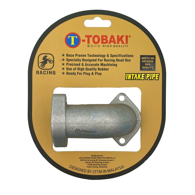 Λαιμός καρμπυρατέρ 22-24mm Racing TOBAKI Honda C100