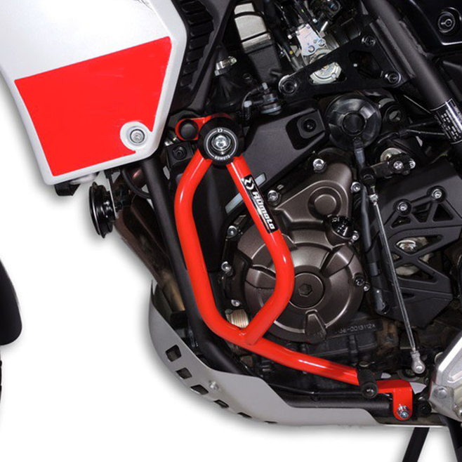 Σετ Προστασία Κινητήρα&Μανιτάρια RDmoto Yamaha Yamaha 700 Tenere 2019-2021 Red