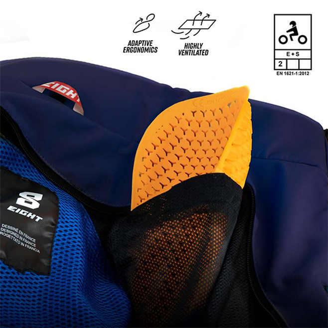 Μπουφάν Softshell Eight Cirrus Blue