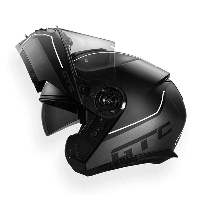 Κράνος Ανοιγόμενο CMS GTC CRUISER Black-White