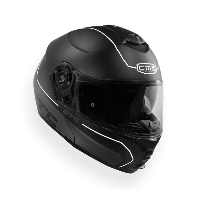 Κράνος Ανοιγόμενο CMS GTC CRUISER Black-White