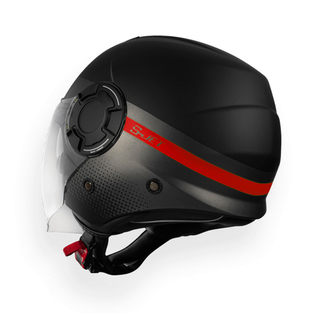 Κράνος Jet CMS S-JET QUARTZ Red