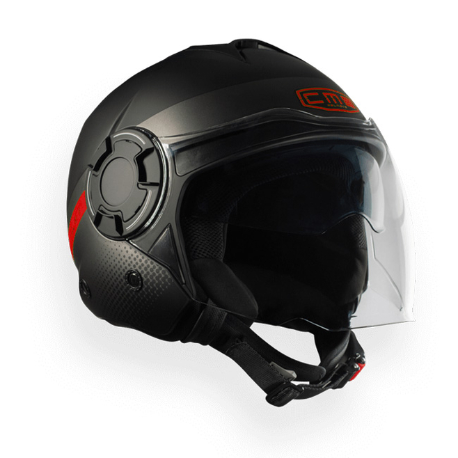 Κράνος Jet CMS S-JET QUARTZ Red