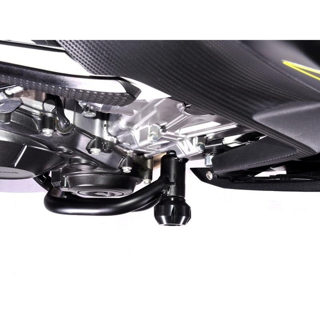 Σετ Προστασία Κινητήρα & Μανιτάρια RDmoto Black Honda CB650F 14-19