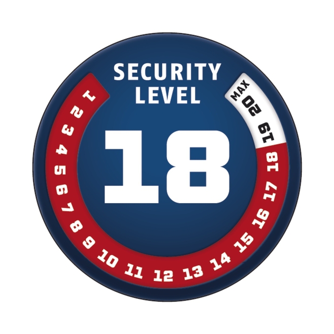 Κλειδ. Δισκοφρένου Με Συν. ABUS 8077 DETECTO Κόκκινη