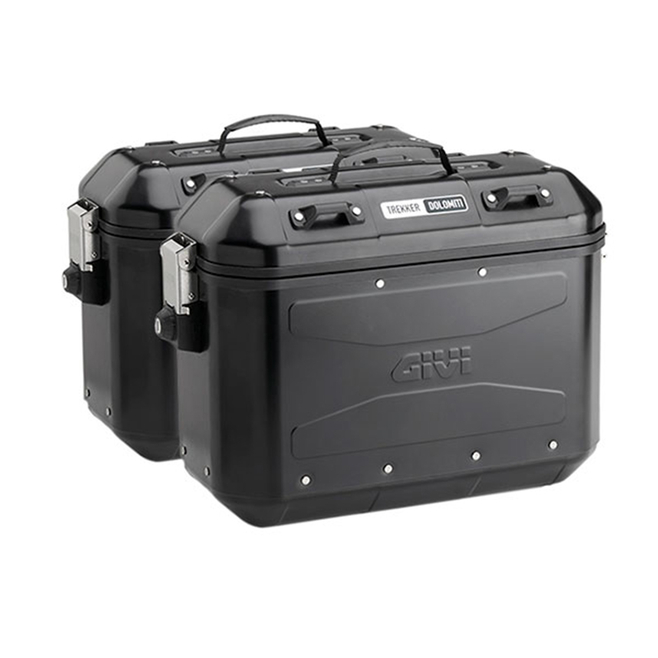 Βαλίτσες πλαϊνές Givi Dolomiti 36L Μαύρες (ζεύγος)