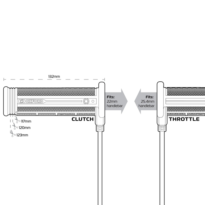 Χειρολαβές Θερμαινόμενες OXFORD HotGrips Pro 2.0