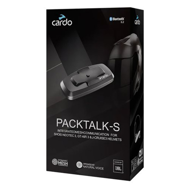 Ενδοεπικοινωνία Cardo Packtalk-S Shoei Gen 3