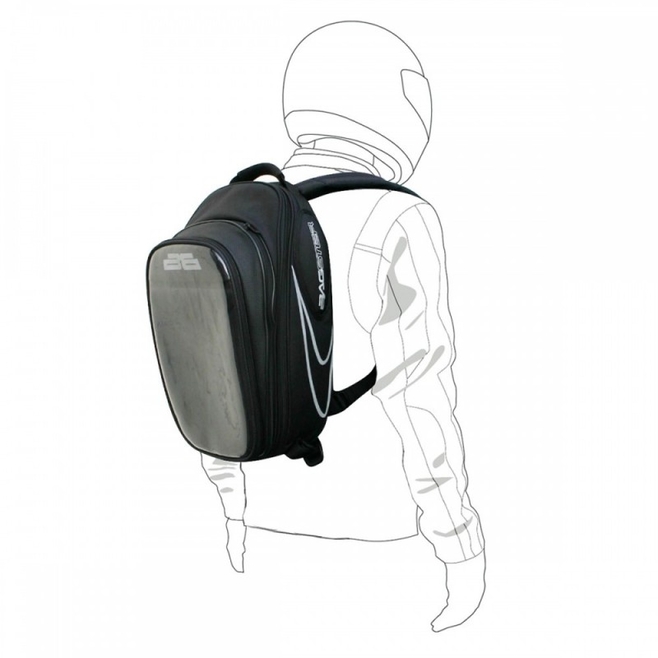 Tank Bag Bagster Evosign Black 20/30lt