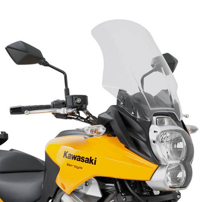 ΖΕΛΑΤΙΝΑ VERSYS 650 2010 ΔΙΑΦΑΝΗ KAWASAKI GIVI