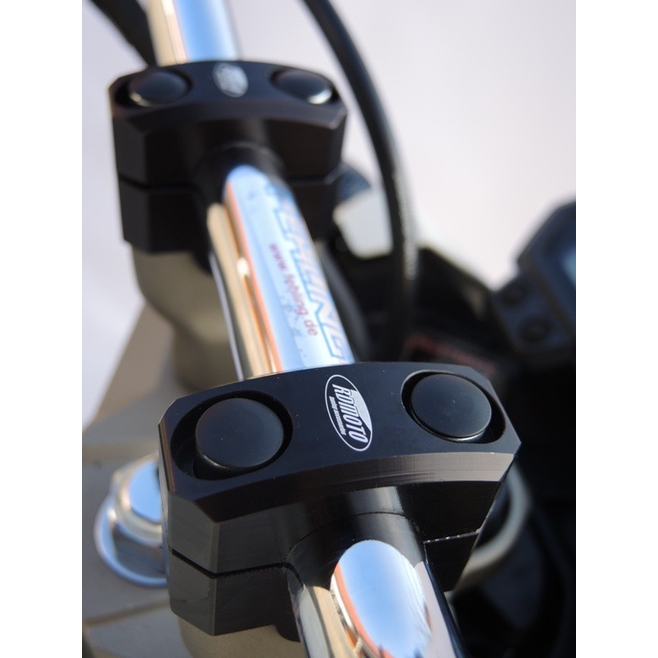 Αποστάτες τιμονιού RDmoto 20mm Black