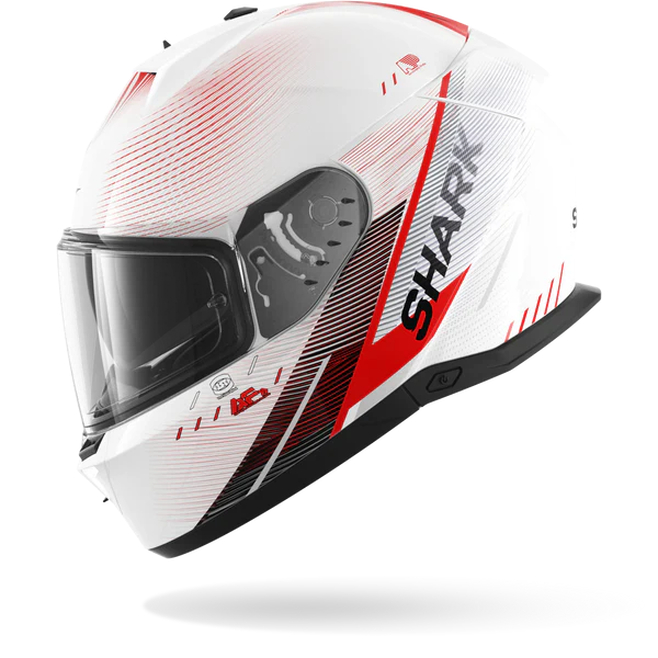 Κράνος SHARK SKWAL i3 SPEED-TECH White Red Black