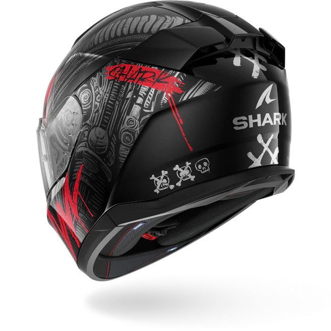 Κράνος SHARK D-SKWAL 3 SHIEVER Black Anthracite Red