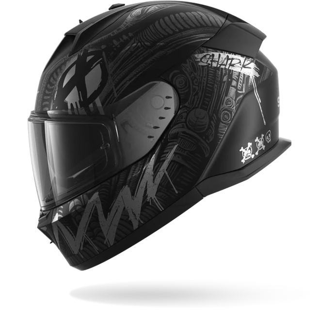 Κράνος SHARK D-SKWAL 3 SHIEVER Mat Black Anthracite Silver