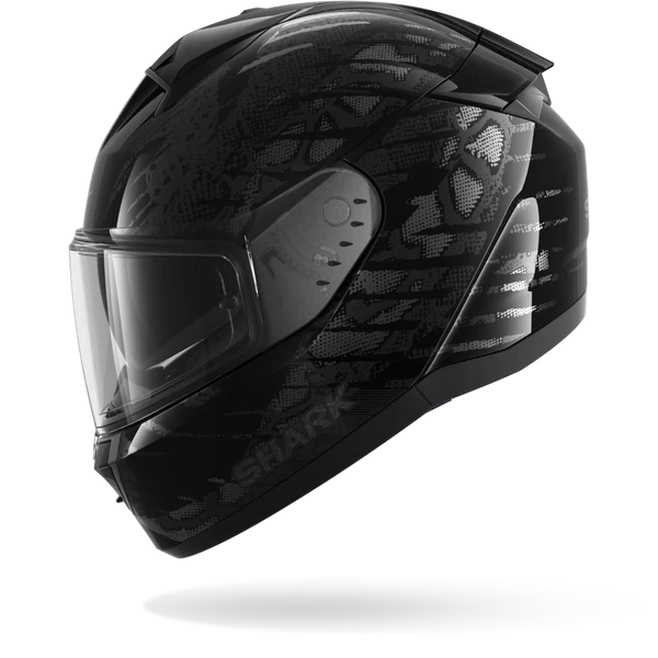 Κράνος SHARK RIDILL 2 REPTAIA Black Anthracite Silver