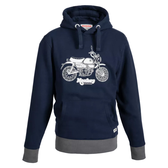 Honda Φούτερ Monkey Hoodie Blue