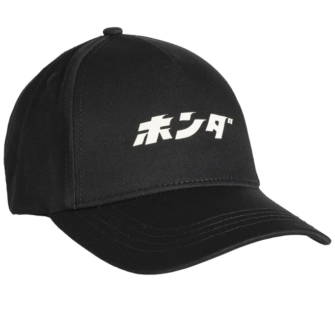 Honda Καπέλο Baseball Japanese Script Black