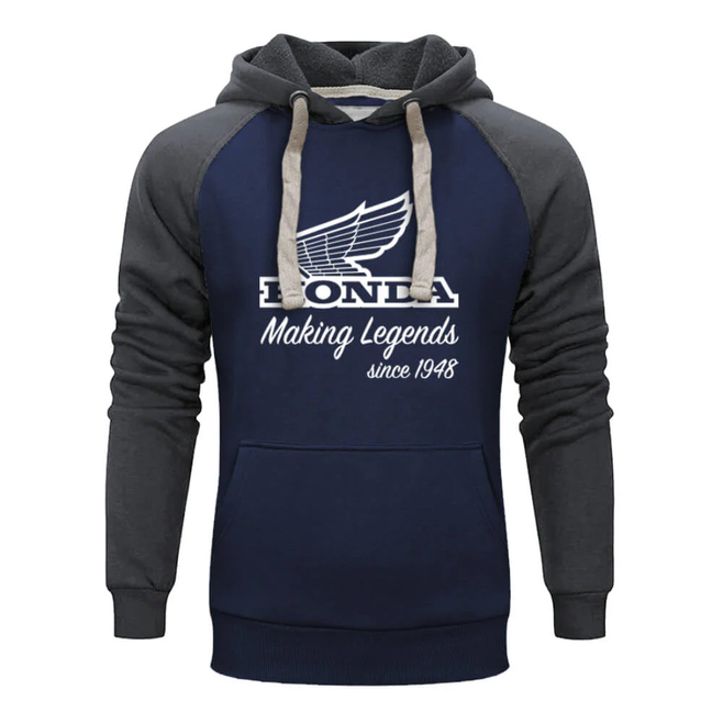 Honda Φούτερ Making Legends Hoodie Blue / Grey