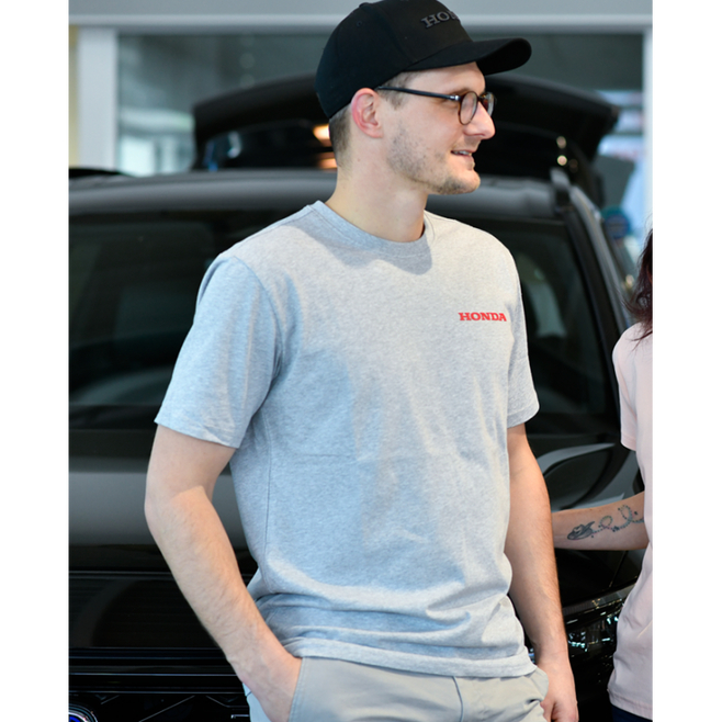 Honda T-shirt Paddock Grey