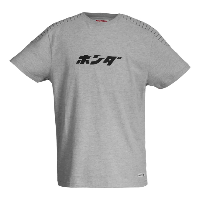 Honda T-Shirt Japan Lettering HTG Tee Grey