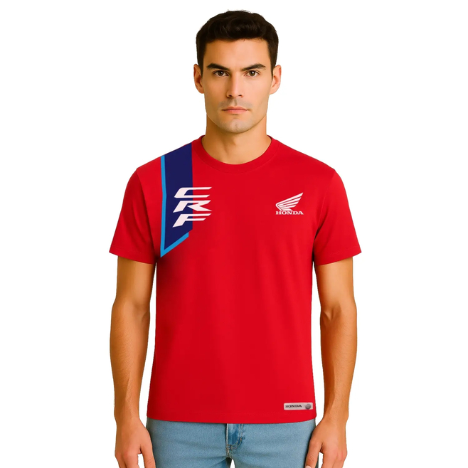 Honda T-Shirt Tribute CRF TEE Red