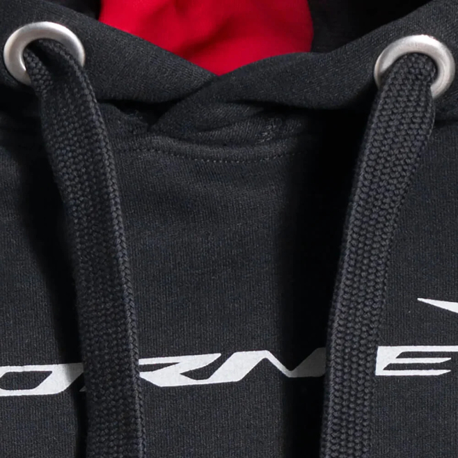 Honda Φούτερ Hornet Hoodie Black/Red