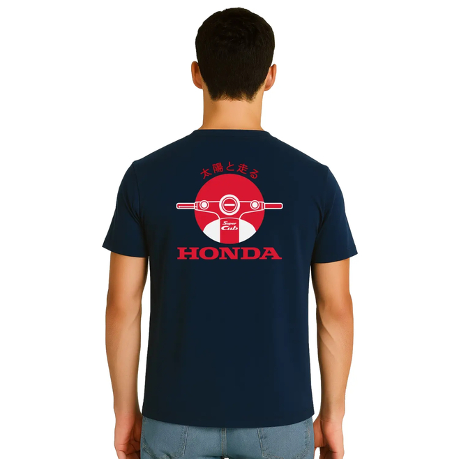 Honda T-shirt Super Cub Blue