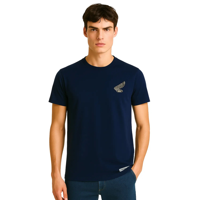 Honda T-Shirt Wing Logo Blue