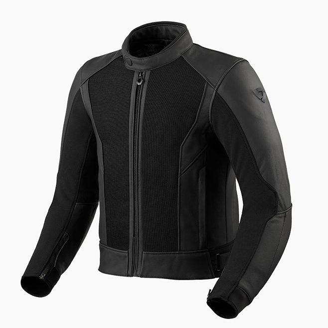 Δερμάτινο Μπουφάν Revit Ignition 4 H2O Black