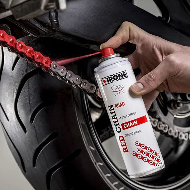 IPONE Σπρέι Αλυσίδας CHAIN ROAD 250ml Red