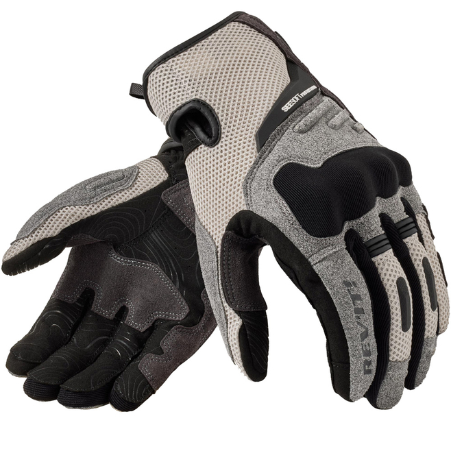 Καλοκαιρινά Γάντια REVIT CAVERN Light Grey-Black
